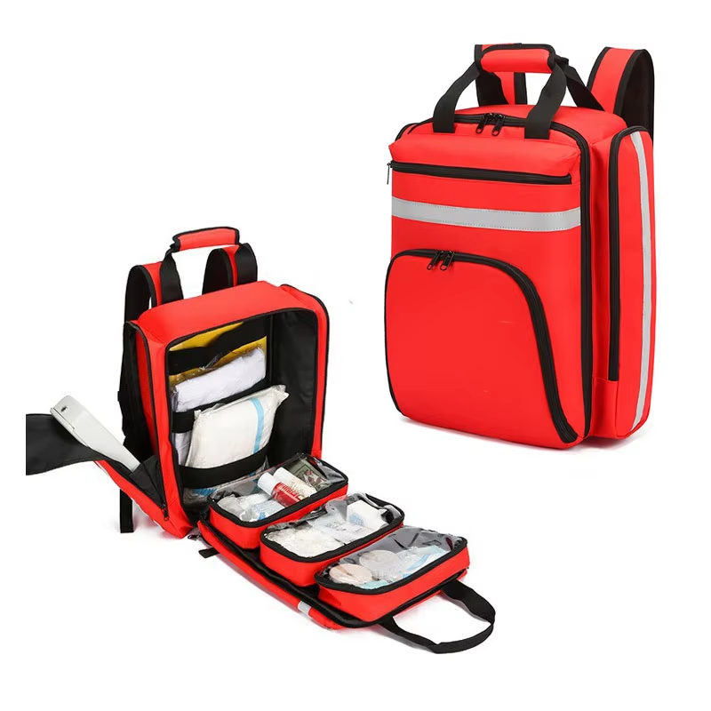 Outdoor Adventure Backpack - Emergency Rescue First Aid Kits Large