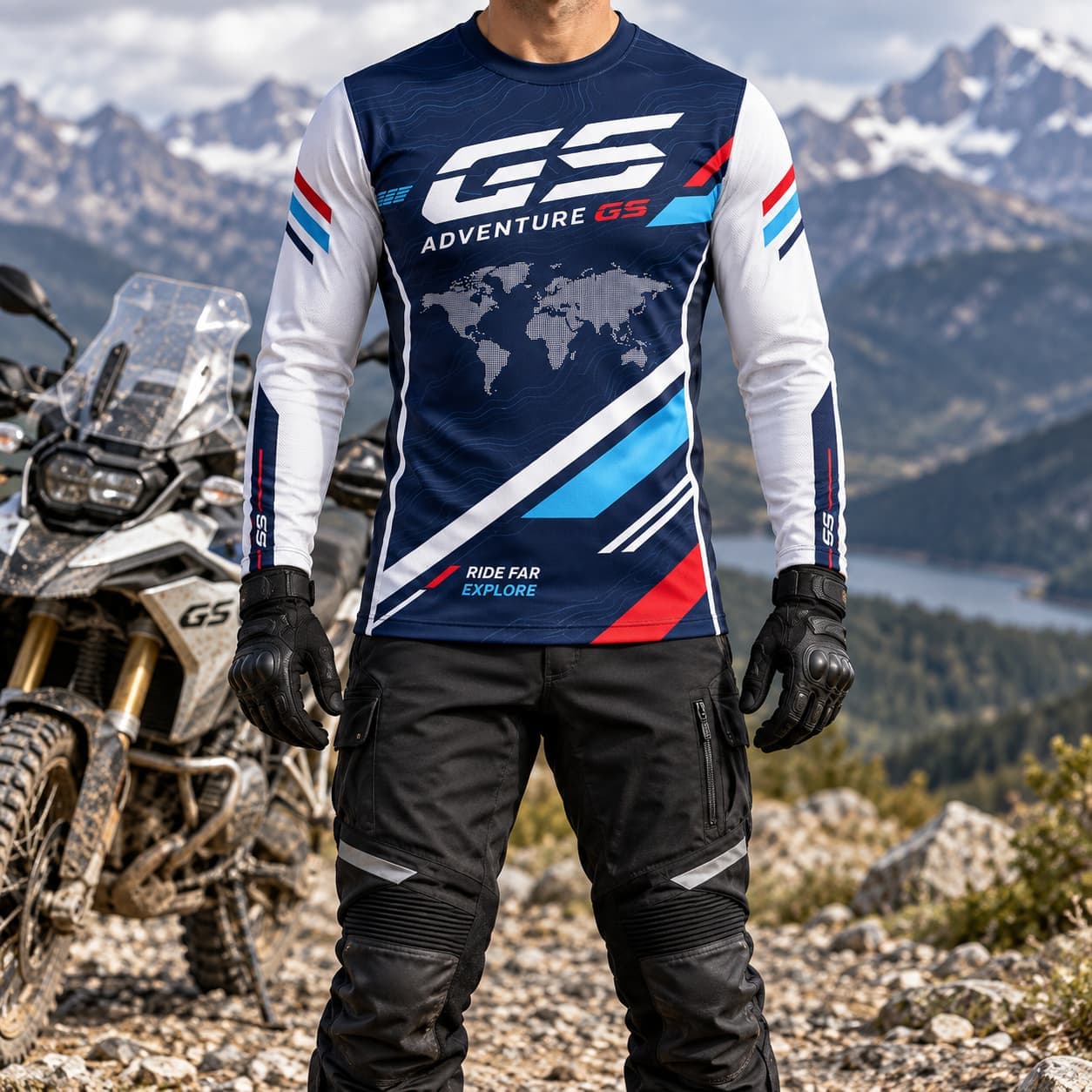 GS Adventure Mens Tshirt Motor - Outdoor Adventure Outfit review and price