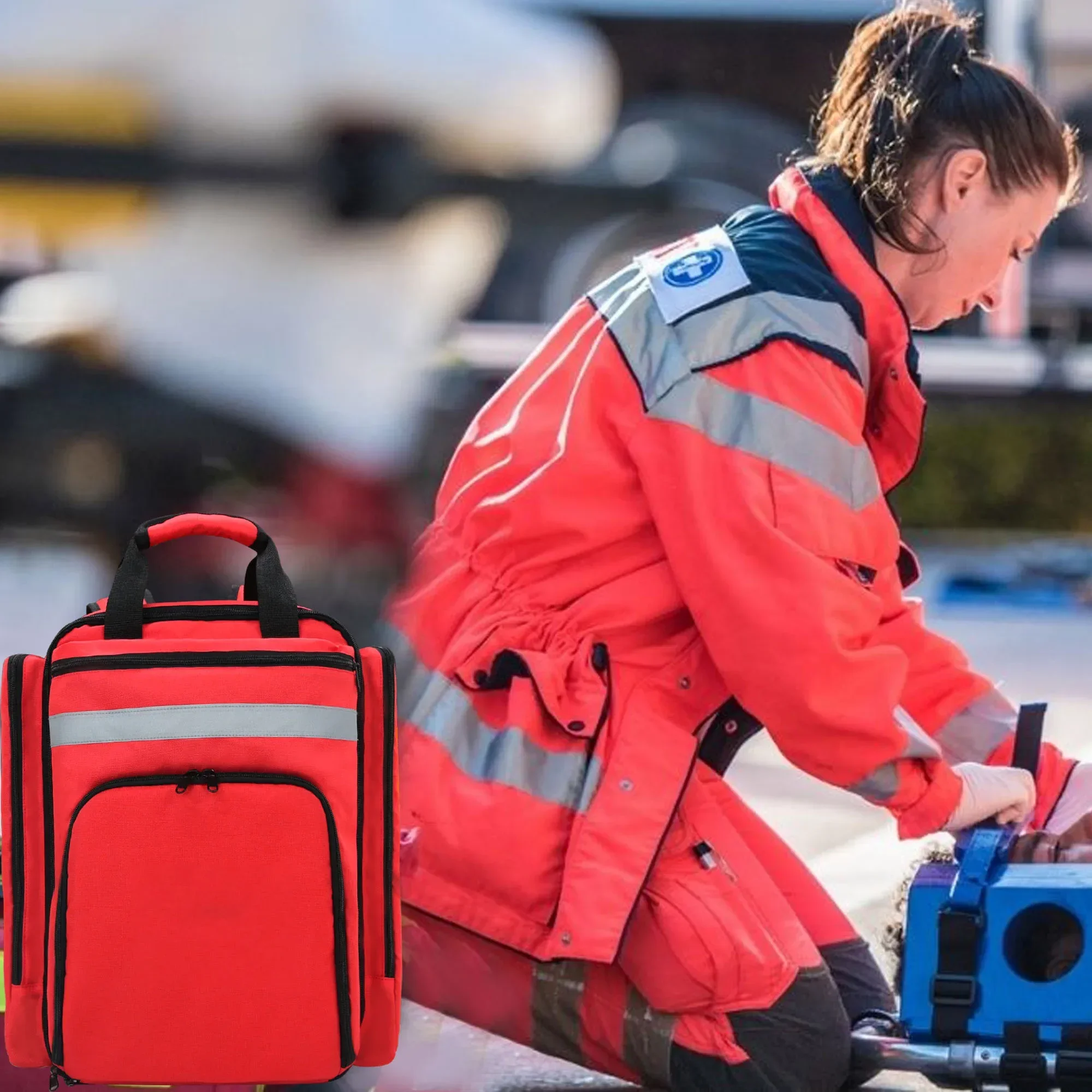 Emergency Rescue First Aid Kit - Outdoor Adventure Backpack review and price