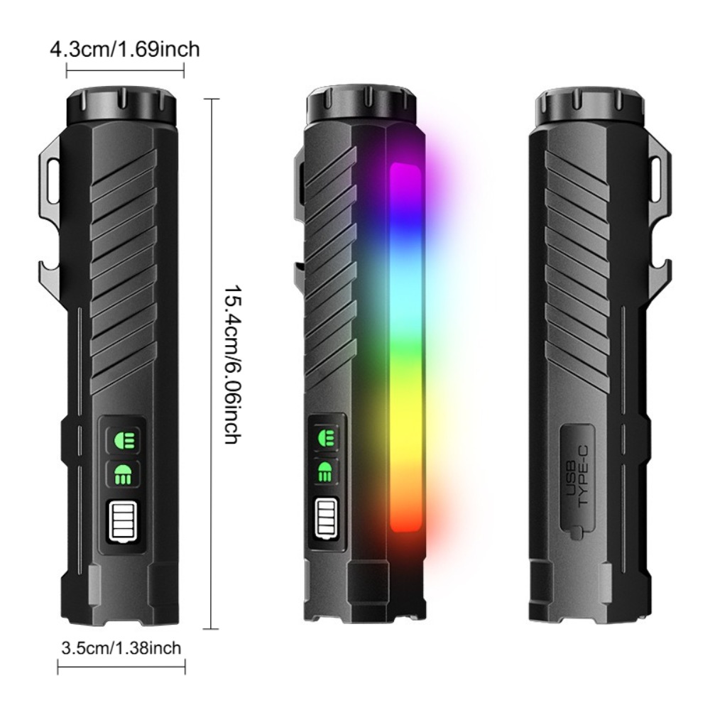 Tactical Flashlight Type-c Rec - Outdoor Adventure Trips review and price