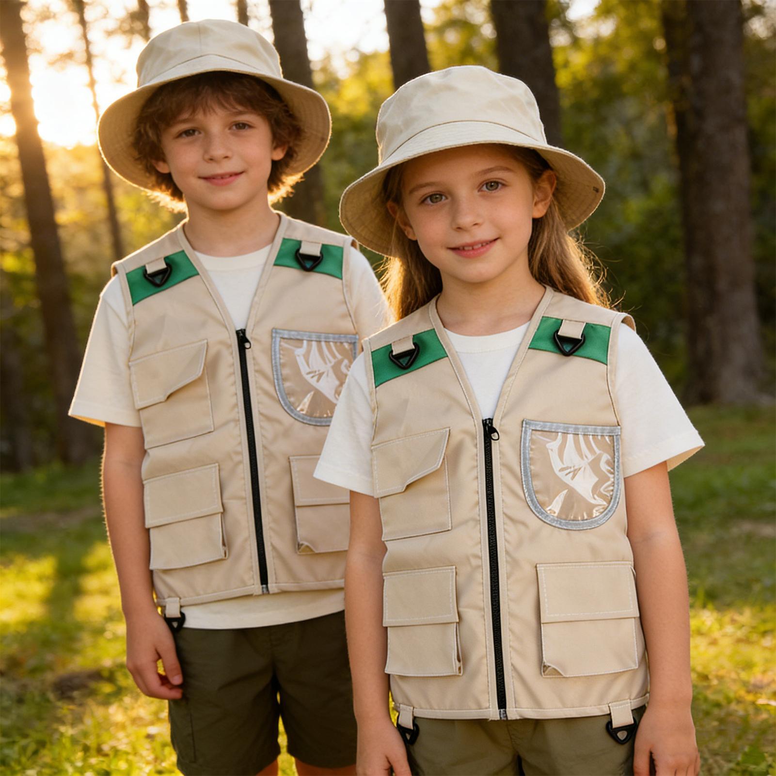 Kids Explorer Hat Vest Dress U - Outdoor Adventure Kit For Kids review and price