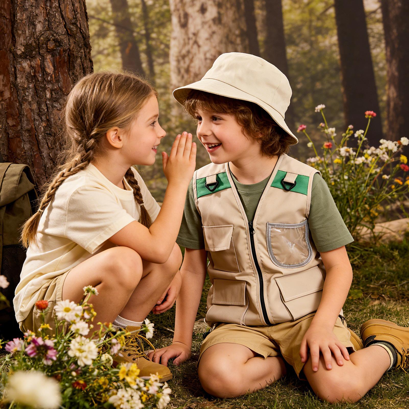 Kids Explorer Hat Vest Dress U - Outdoor Adventure Kit For Kids review and price