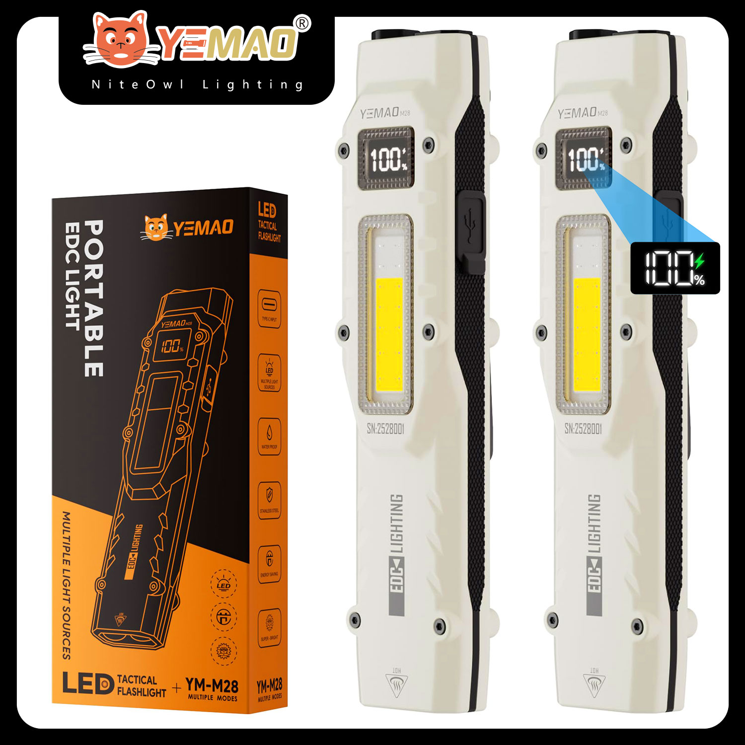 YEMAO M28 Super Bright EDC Fla - Outdoor Adventure Trips review and price