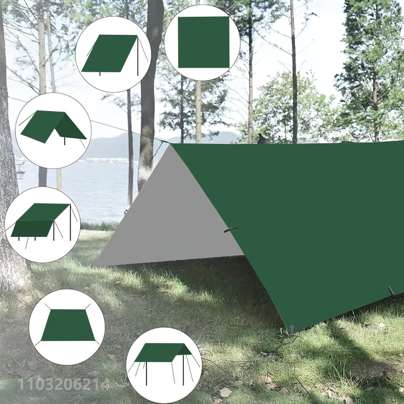 19 Hang Points Tent Tarp Survi - Outdoor Adventure Backpack review and price