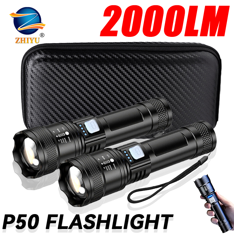 Tactical LED Flashlight 2000LM - Outdoor Adventure Trips review and price